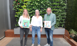 Jennifer Aalbrecht, Sheila Wassink en Rob Baan. Studio Groot - Bram en de Toverspiegel - Koppert Cress